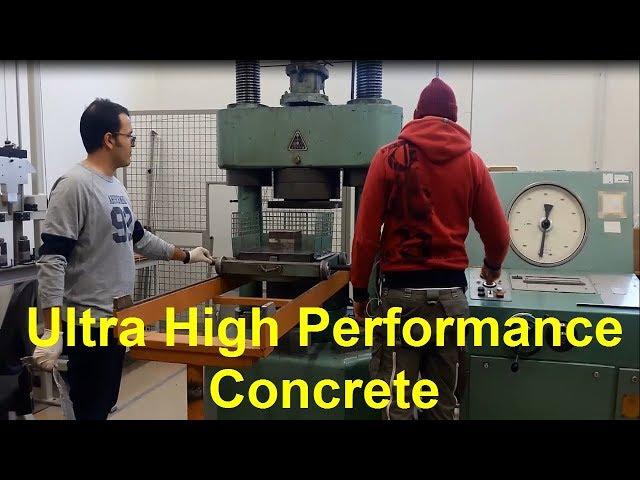 Ultra High Performance Concrete || Compression Test