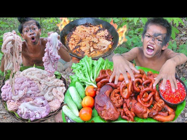 Savage Cooking: A Delicious Jungle Recipe For Pig Intestines