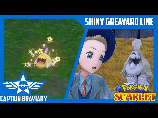 Shiny Greavard! + Evolution | Pokemon Scarlet