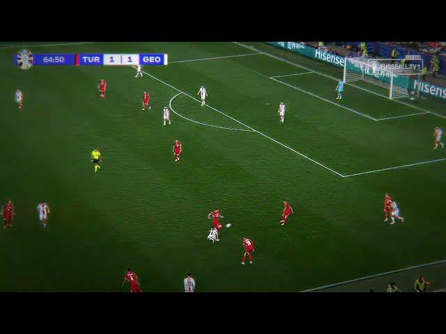 [4K] ARDA GULER GOAL CLIP + CELEBRATION (WITH CC AND TOPAZ) - TURKEY VS GEORGIA - EURO 2024