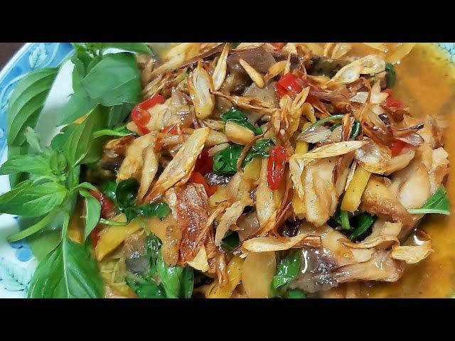 Ikan Tongkol Suwir Kemangi Pedas Enak Nafsu Makanku Nambah ⁉️ Resep Tumis Tumisan Masak Simple