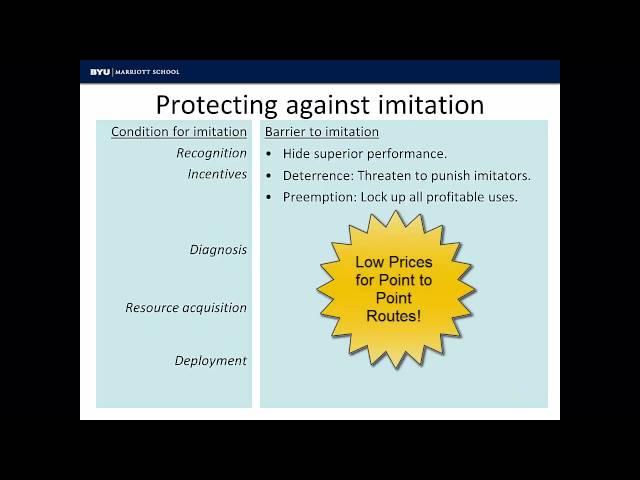 Barriers to Imitation Mini Lecture