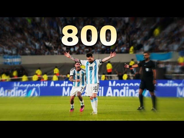 Lionel Messi ● All 800 Goals in Career ● With Commentaries