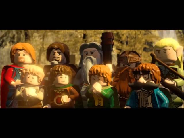 LEGO Lord of the Rings - The Fellowship of the Ring FULL MOVIE