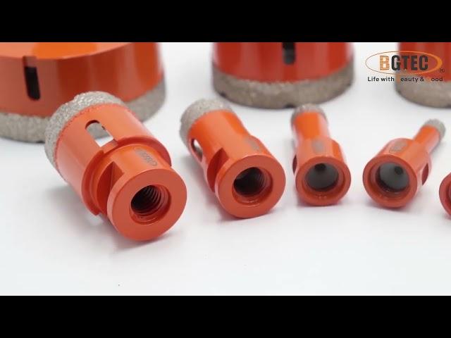 Diamond Core Drill Bits,BGTEC Diamond Hole Saw for Porcelain Tile,Ceramic Granite Marble