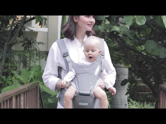 MOOIMOM Lightweight Hipseat Carrier, Gendongan Bayi Andalan Para Moms dan Dads