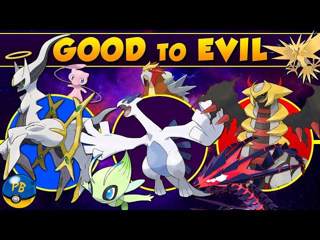 Every LEGENDARY Pokemon: Good to Evil