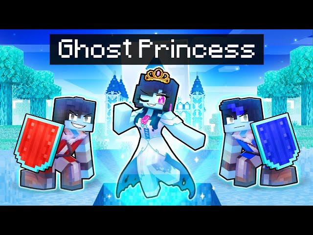 Playing as a GHOST PRINCESS in Minecraft!