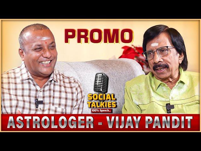 Astrologer Covai Vijay Pandit | Chai With Chithra - Social Talks | Promo