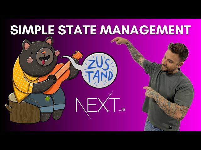 Zustand State Management implementation in 5 minutes | Next.js