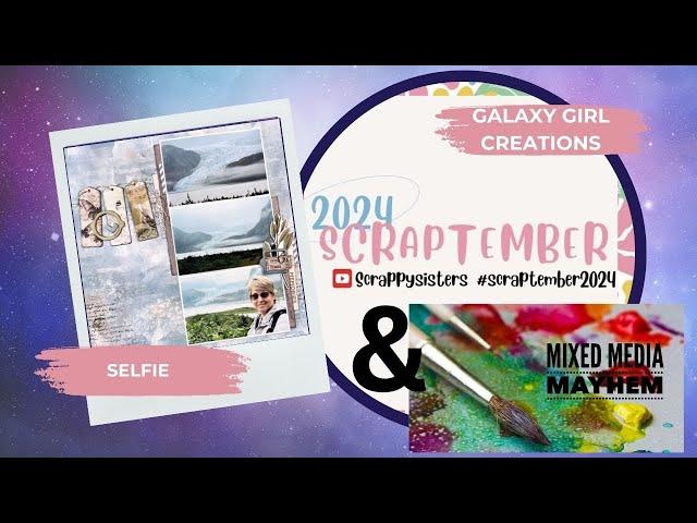 Scrapbooking Process Video: Mendenhall (Day 20 - Scraptember 2024/Iron Crafter/Mixed Media Mayhem)