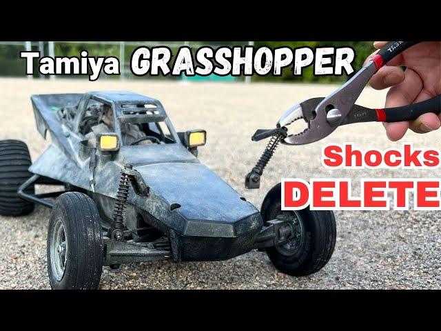 2X Classier w/o Shocks: Tamiya Grasshopper RC Buggy