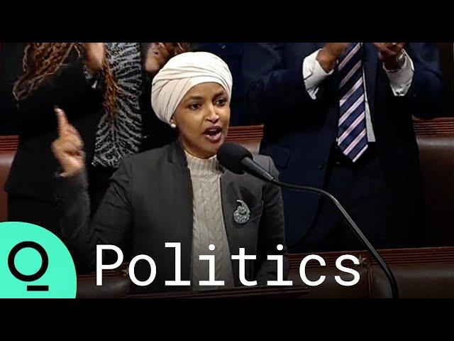 Ilhan Omar Speaks as House GOP Ousts Her From Foreign Affairs Panel