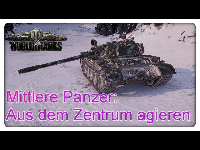 Mittlere Panzer: Aus dem Zentrum agieren