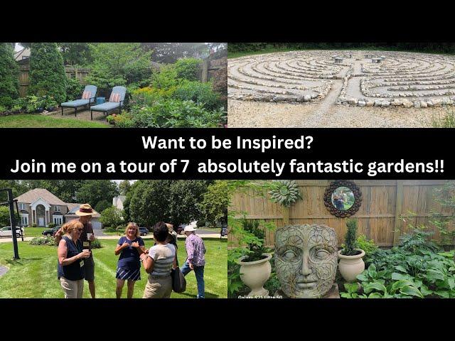 July Garden Tours...7 Totally FAB Garden Tours