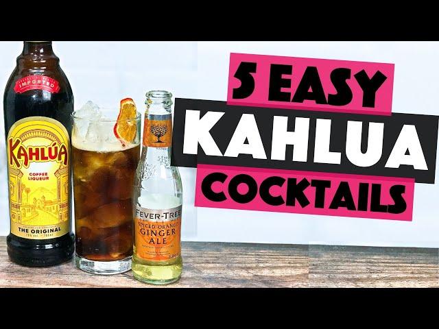 5 Easy Kahlua Cocktails you can make at home | Steve the Barman