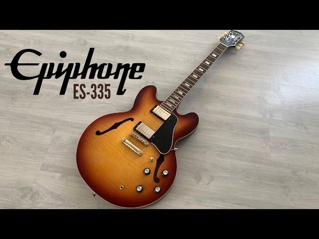 Epiphone ES-335 "Inspired by Gibson": 1 MONTH REVIEW