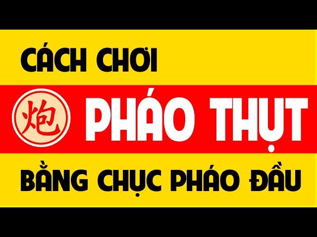 Pháo thụt bằng chục pháo đầu.