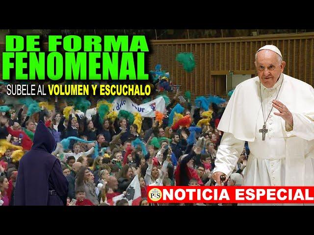 EL PAPA DE UNA FORMA FENOMENAL HABLÓ que SOLO te digo SUBELE al VOLUMEN!