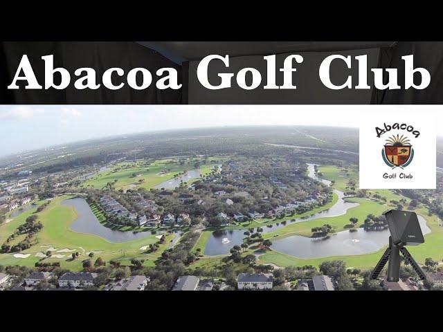 Garmin R10 - Abacoa Golf Club in Jupiter Florida on GS Pro - Holes 2, 4, 13 and 18