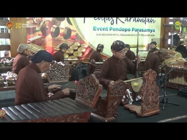 Pentas Karawitan Event Pendopo Parasamya Bantul 25 April 2024