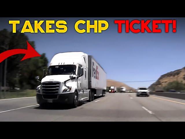 AMERICAN TRUCK DRIVERS DASH CAMERAS | Dump Truck T-Bone Minivan, Never Brake Check A SEMI Truck #206