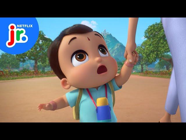 Mighty Little Bheem's First Day of School | Netflix Jr