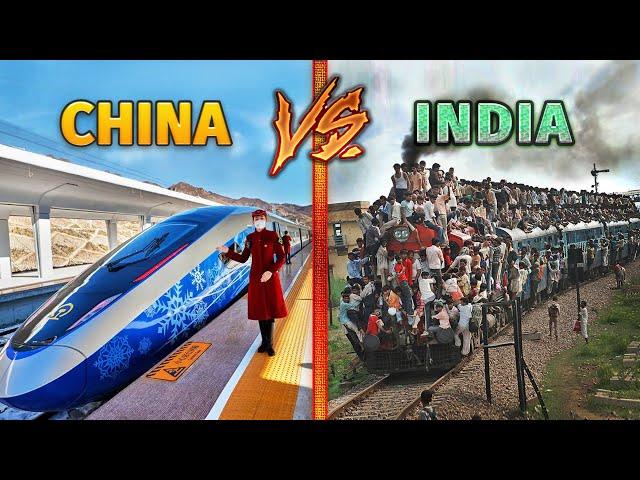 China Railways vs India Railways - This is truly shocking...  中国vs印度。。。我震惊了