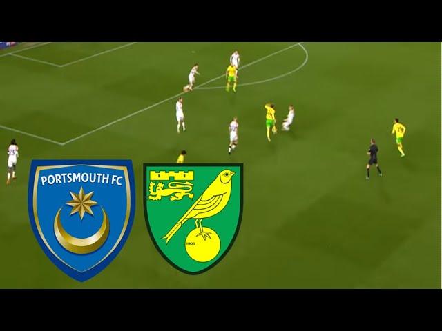 LIVE: PORTSMOUTH VS NORWICH CITY LIVE MATCH STREAM! HIGHLIGHTS & GOALS | EFL CHAMPIONSHIP 2024/25