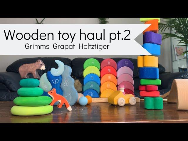 Wooden toys for kids | Toy haul