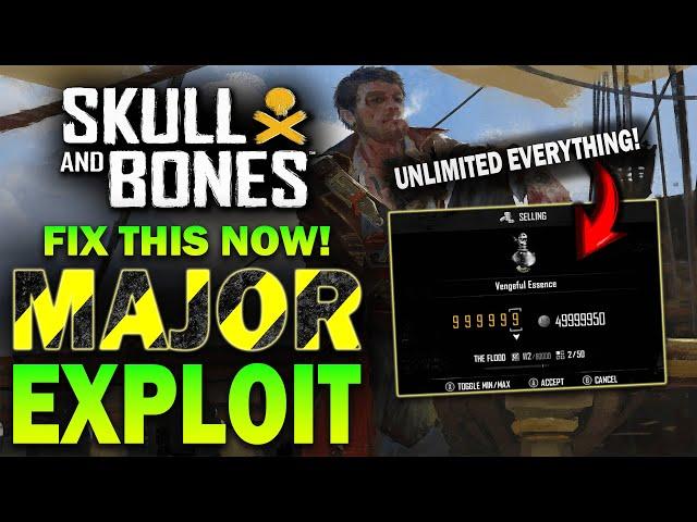 FIX this NOW it is GAME BREAKING! Skull and Bones