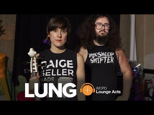 Cincinnati alternative rock duo Lung perform for WCPO Lounge Acts