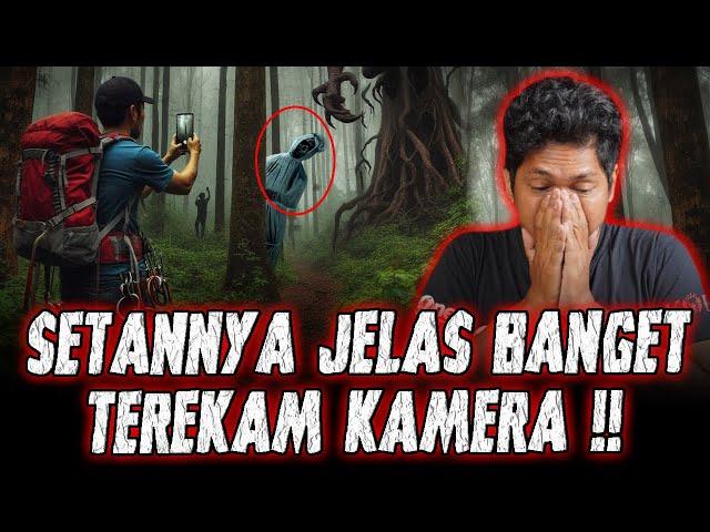 GOKIL PENAMPAKANNYA JELAS BANGET DI KAMERA!! KESAKSIAN TERSERAM  PENDAKI DI GUNUNG CIKURAY