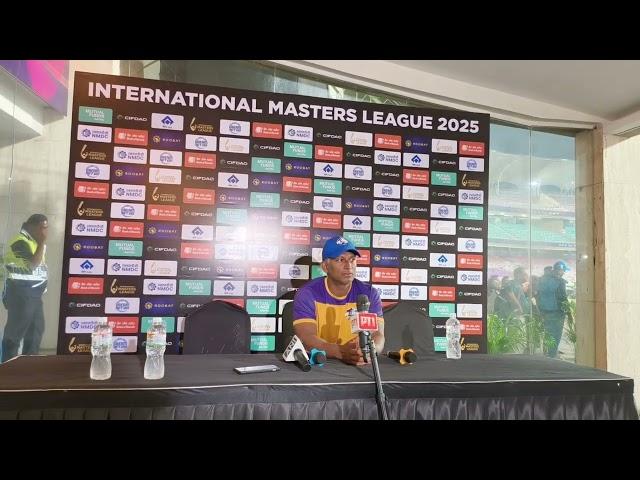 Jeevan Mendis | International Masters League T20 | India Masters Vs. Sri Lanka Masters | POST MATCH