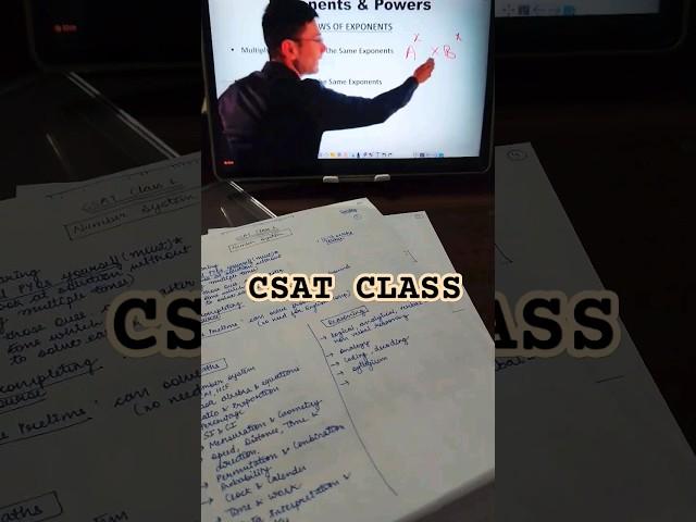 CSAT CLASS by IAS Gaurav Kaushal Sir | UPSC Aspirant