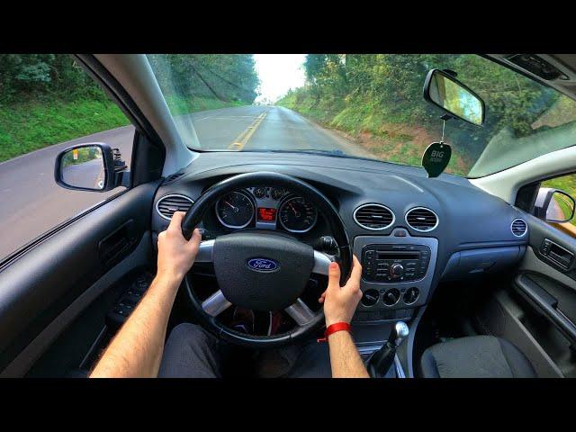 Ford Focus Hatch (1.6) 2013 / POV Test drive 4K (No narration)