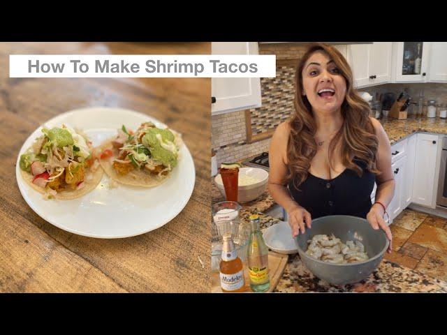 Tacos De Camaron | Shrimp Tacos Recipe | Aguacate Chile Recipe | Jenny Martinez