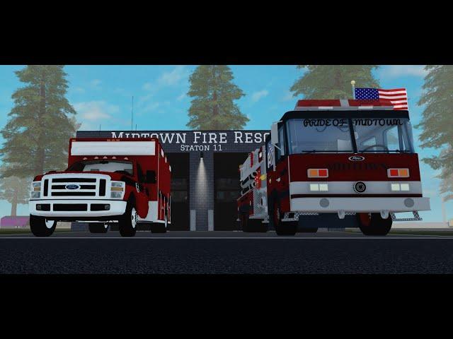 Midtown Fire Rescue's Back! | Roblox Walworth County