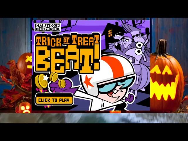 Halloween Trick or Treat Beat Neighborhood FULL GAME Cartoon Network