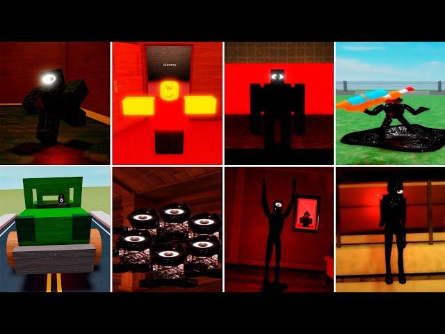 Doors Seek Chase VS 24 Different Seek Chases | ROBLOX DOORS