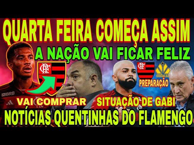 NOTÍCIAS QUENTINHAS DO FLAMENGO HOJE! CONTRATAÇÃO DE MARCOS ANTÔNIO NO MENGÃO!? SITUAÇÃO DE GABIGOL