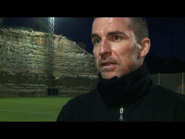 Kaiserslauterns Trainer Marco Kurz zum Testspiel gegen Alger