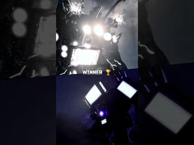 Tri Titan vs (Upgrade) Titan TV Man WHO WILL WIN #shorts #skibiditoilet #titantvman