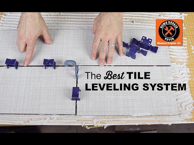 The Best Tile Leveling System for Bathroom Tile -- by Home Repair Tutor