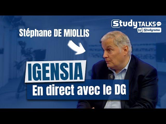 Groupe IGENSIA Education : entretien avec Stéphane de Miollis DG du Groupe