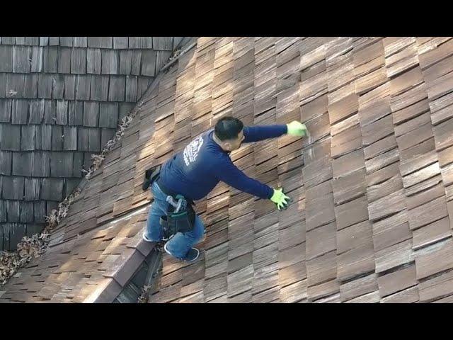 Cedar Shake Roof Inspection In Burr Ridge, Illinois