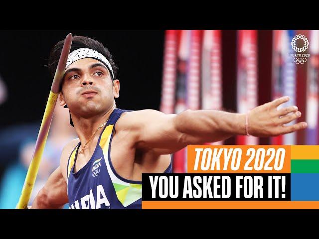 Neeraj Chopra's Golden Moment!  Full Men's Javelin Final | Tokyo Replays