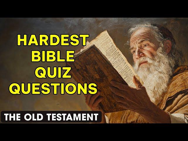 25 BIBLE QUESTIONS ABOUT THE OLD TESTAMENT TO TEST YOUR KNOWLEDGE - The Bible Quiz