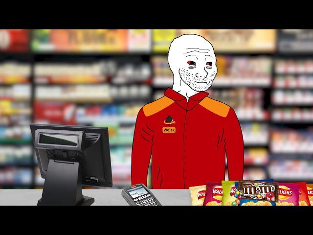 Wojak works Night Shift