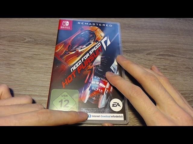 Jetzt auch mobil: Need for Speed Hot Pursuit Remastered Unboxing (Nintendo Switch) [Deutsch|HD]